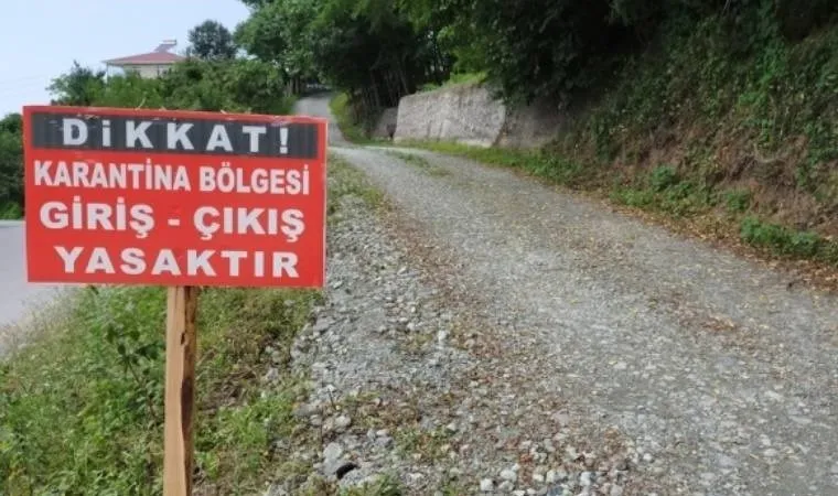 Bolu’da 24 Köy Karantinada!